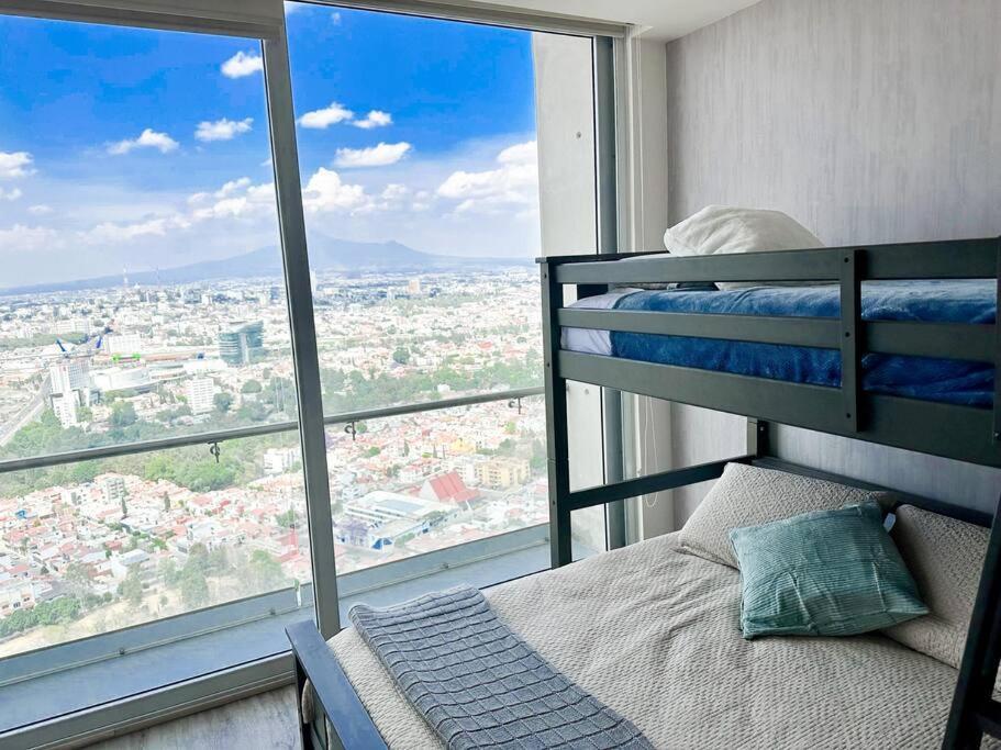 Luxury 3Br Apartment W Pool, Spa & Stunning Views Puebla Exterior foto